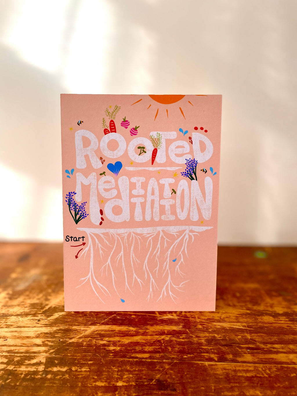 "Get Growing" Mindful Garden in a Bag Kit: Mindfulness Journal, Meditation Card + Growing Kit - (Assorted Year-Round)