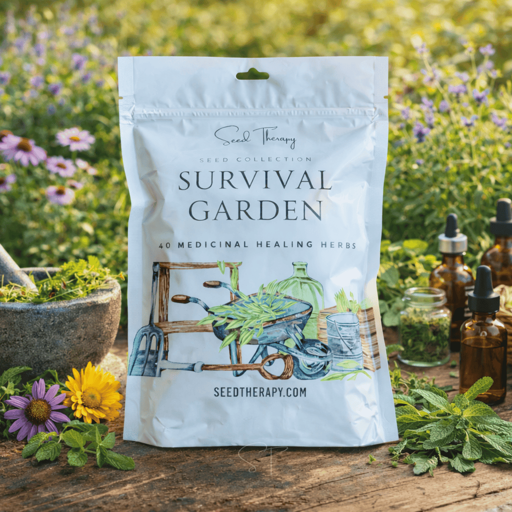 Survival Medicinal Herb Garden – 40 Essential Varieties
